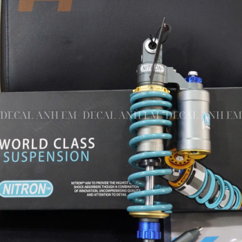 Phuộc NITRON DNA Vario bình dầu trên